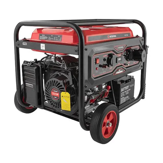 Генератор бензиновый INTERTOOL STORM DT-1156, однофазный (230 В), 5.5 кВт, фото , изображение 2