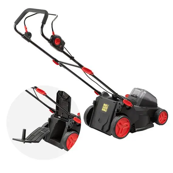 Газонокосилка аккумуляторная INTERTOOL STORM WT-9216, фото , изображение 9