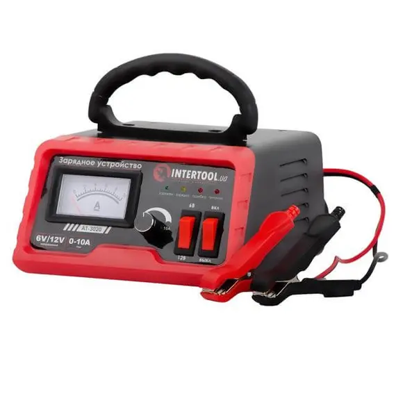 Зарядний пристрій INTERTOOL AT-3020 6/12 В, 0-10 А, 6-120 Агод, image _ab__is.image_number.default