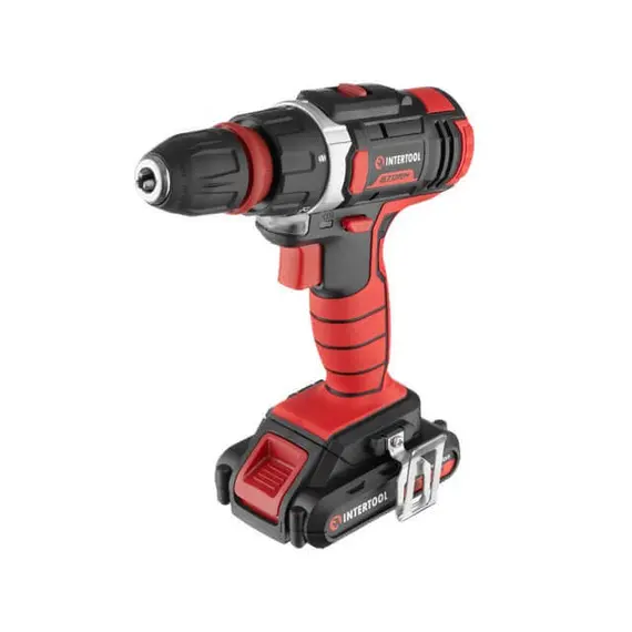 Дрель-шуруповерт аккумуляторная INTERTOOL WT-0317 Li-Ion 18 В, фото , изображение 3