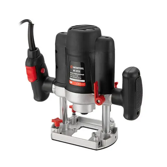 Фрезер ручной электрический INTERTOOL WT-0920 1200 Вт, фото , изображение 3