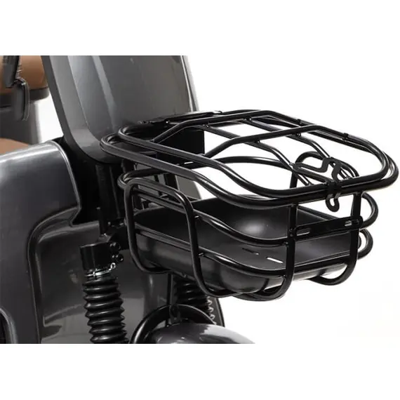 Электротрайк Crosser TR4 Vagon (трехколесный электроскутер) красный 800w, фото , изображение 12