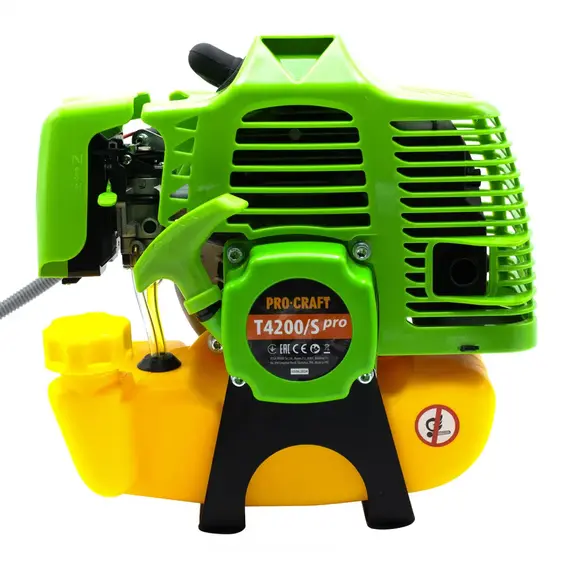 Бензиновый триммер ProCraft T4200/S PRO 3 ножа, 1 катушка, фото , изображение 8
