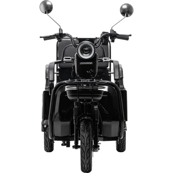 Электротрайк Crosser TR5 Tansit (трехколесный электроскутер) синий 800w, фото , изображение 16