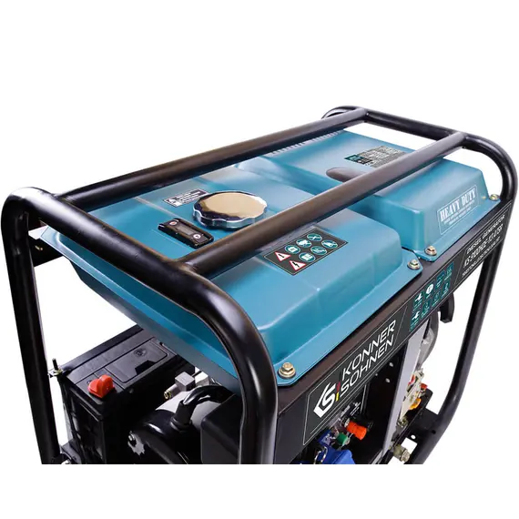 Генератор дизельний Könner&Söhnen KS 9100HDE-1/3 ATSR, універсальний 1/3 (230/380 В), 7 кВт, image _ab__is.image_number.default