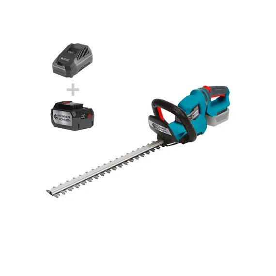Кущоріз акумуляторний Könner&Söhnen KS HT-20V set max, image 