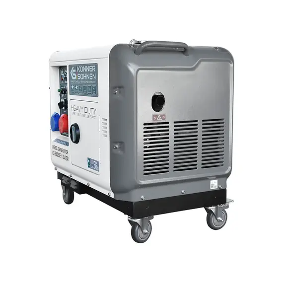 Генератор дизельний Könner&Söhnen KS 9302DE-1/3 ATSR, універсальний 1/3 (230/380 В), 7 кВт, image _ab__is.image_number.default