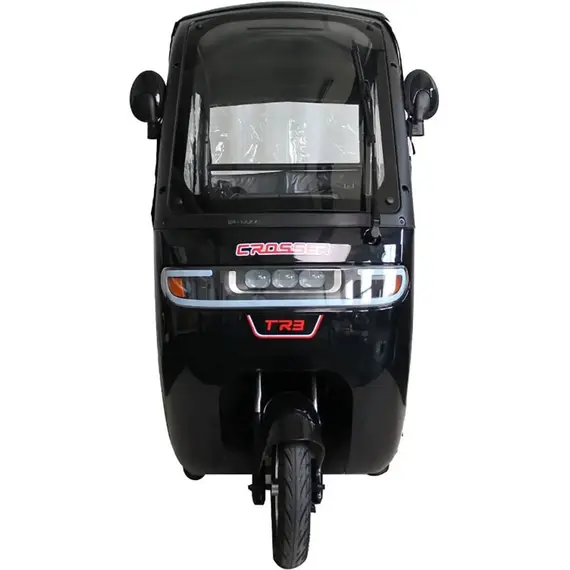 Електротрайк Crosser TR3 (триколісний електроскутер) сірий 800w, image _ab__is.image_number.default