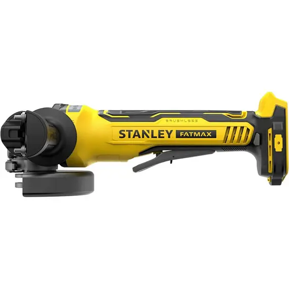 Шлифмашина угловая аккумуляторная бесщеточная STANLEY SFMCG700B, фото , изображение 2