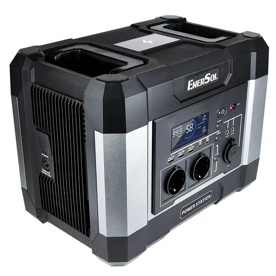 Портативное зарядное устройство EnerSol EPB-1000NF, 1000 Вт, 1030Вт/час, Li-NCM, фото , изображение 4
