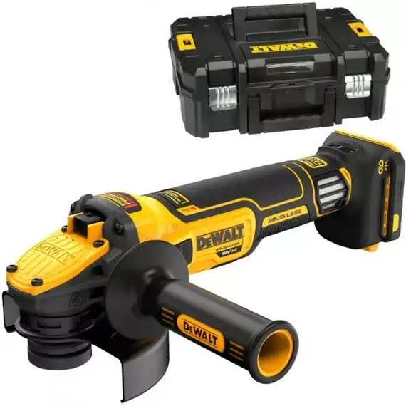 Шлифмашина угловая аккумуляторная бесщеточная DeWALT DCG409VSNT, фото , изображение 6