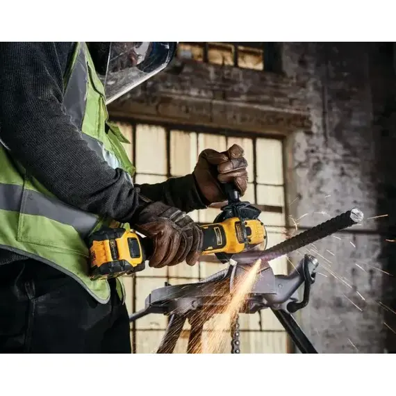 Шлифмашина угловая аккумуляторная бесщеточная DeWALT DCG409T1, фото , изображение 5