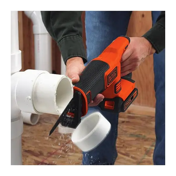 Пила сабельная аккумуляторная BLACK+DECKER BDCR18N, фото , изображение 3