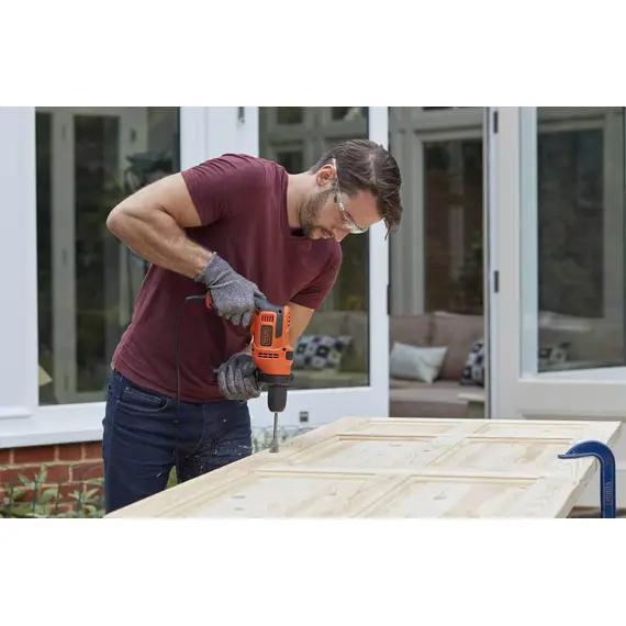 Дриль мережевий BLACK+DECKER BEH200, image _ab__is.image_number.default