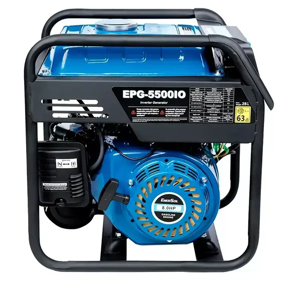 Генератор бензиновый EnerSol EPG-5500IO, однофазный (230 В), 5.5 кВт, фото , изображение 6