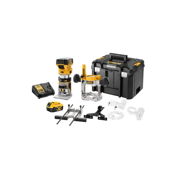 Фрезер аккумуляторный DeWALT DCW604P2, фото , изображение 7
