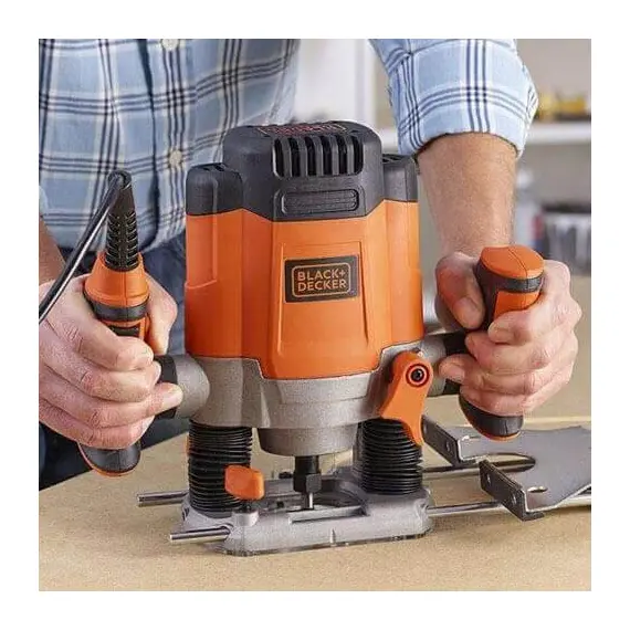 Фрезер сетевой BLACK+DECKER KW1200EKA, фото , изображение 4