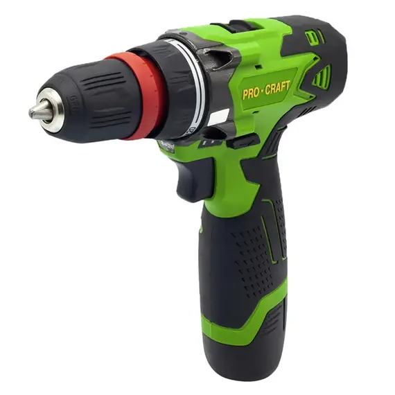 Шуруповёрт аккумуляторный ProCraft INDUSTRIAL РA-12DFR 12В Li-Ion 2.0Ач бесщёточный 22Нм 0-1200 об/мин DFR-патрон с АКБ и ЗУ (в комплекте), фото , изображение 7