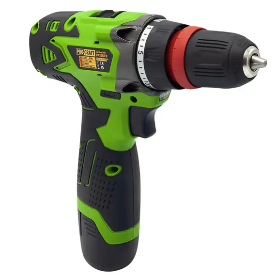 Шуруповёрт аккумуляторный ProCraft INDUSTRIAL РA-12DFR 12В Li-Ion 2.0Ач бесщёточный 22Нм 0-1200 об/мин DFR-патрон с АКБ и ЗУ (в комплекте), фото , изображение 3