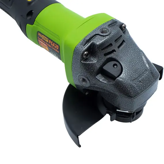 Шлифмашина аккумуляторная ProCraft PGA-20 20В Li-Ion 4.0Ач бесщёточная 125мм 2 скорости 0-3200/7500 об/мин плавный пуск стабилизация и регулировка оборотов с АКБ и ЗУ в комплекте, фото , изображение 9