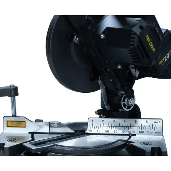 Пила торцовочная аккумуляторная ProCraft PGS-20 без АКБ, фото , изображение 15