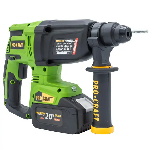 Перфоратор акумуляторний ProCraft PHA-40 без АКБ та ЗП, image _ab__is.image_number.default