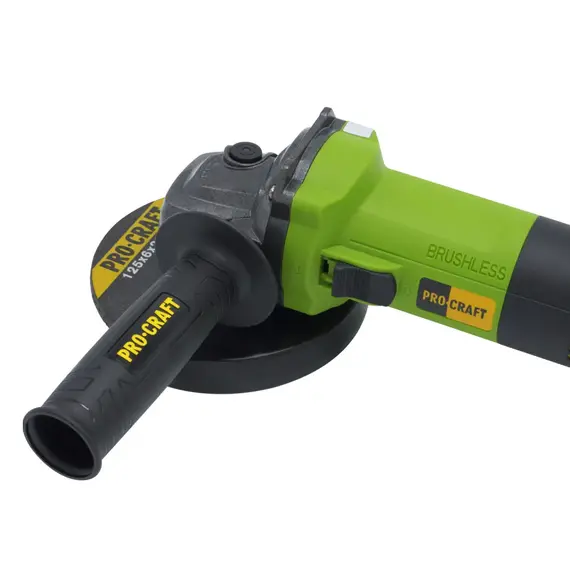 Шлифмашина угловая бесщеточная ProCraft PW-125/1550, фото , изображение 5