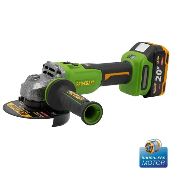 Шлифмашина аккумуляторная ProCraft PWA-220 с АКБ и ЗУ, фото 