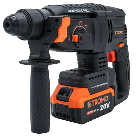 Перфоратор аккумуляторный STROMO AHA-20 с АКБ и ЗУ, фото , изображение 3