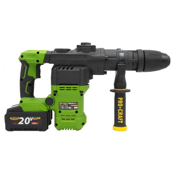 Перфоратор акумуляторний ProCraft PHA-50 з АКБ та ЗП, image _ab__is.image_number.default