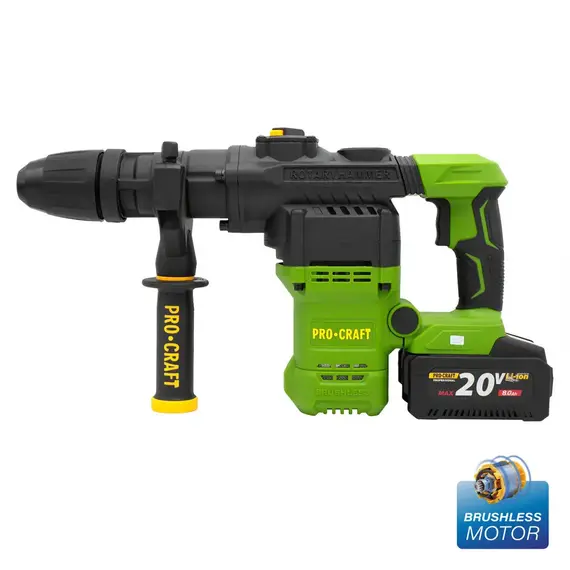 Перфоратор акумуляторний ProCraft PHA-50 з АКБ та ЗП, image 