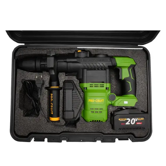 Перфоратор акумуляторний ProCraft PHA-50 з АКБ та ЗП, image _ab__is.image_number.default