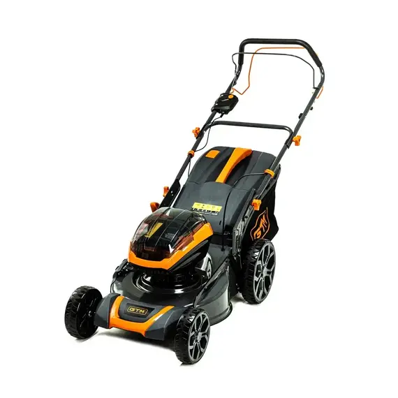 Газонокосилка аккумуляторная GTM BLM48-SP + АКБ и ЗУ + Коса аккумуляторная BC36/340BL, фото , изображение 2