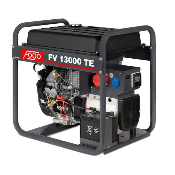 Генераторная установка FOGO FV13000TE, универсальный 1/3 (230/380 В), 10 кВт, фото 