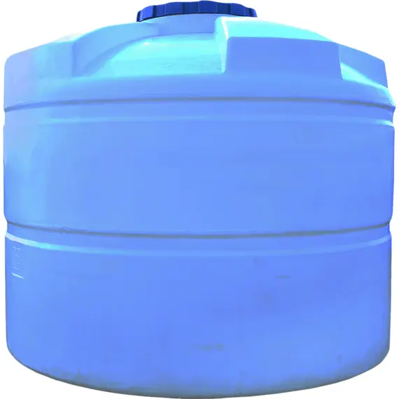 Ємність ВО 7500 синя ПБ (233х233х200), image 