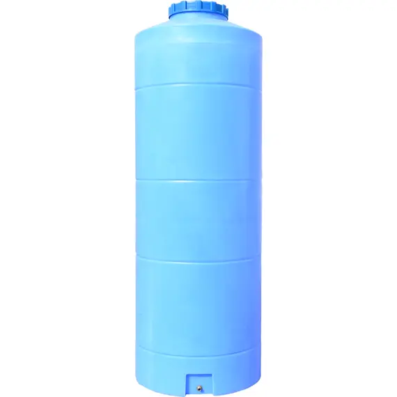 Емкость ВО 1000 У синяя ПБ (76х76х222), фото 