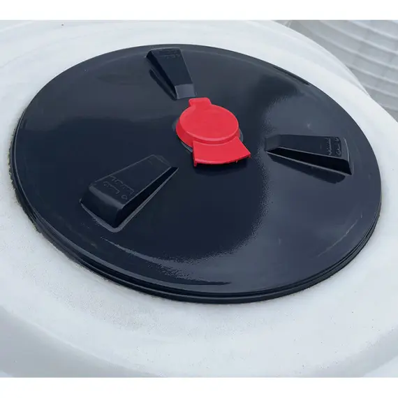 Емкость ВО 5000 белая ЕП (186х186х216), фото , изображение 2