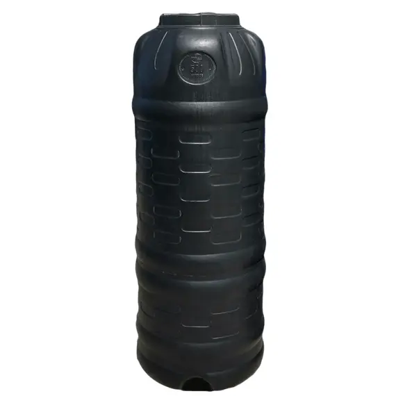 Емкость ВО 500 черная ПБ (66х66х176) выдувная, фото 