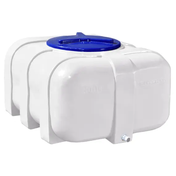 Ємність ГК 200 овал біла РЄ (99х70х48), image 