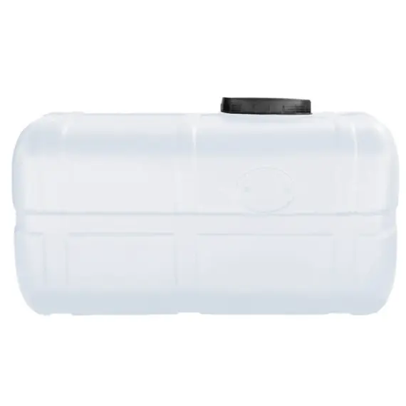 Емкость ГК 250 прямоугольная белая ПБ (103х55х54) выдувная, фото , изображение 2