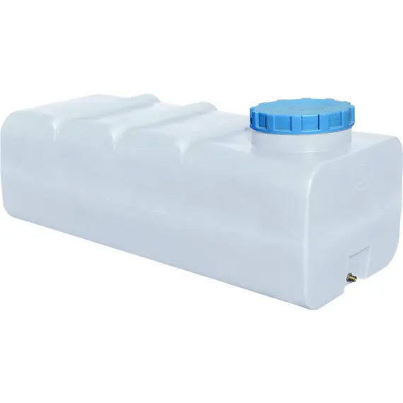 Ємність ГК 500 прямокутна біла ПБ (157х65,5х62), image 