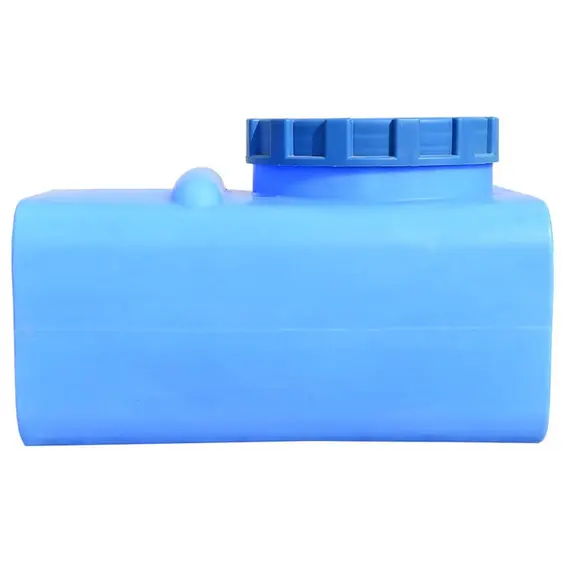 Емкость ГК 100 прямоугольная синяя ПБ (68х47х43), фото , изображение 2