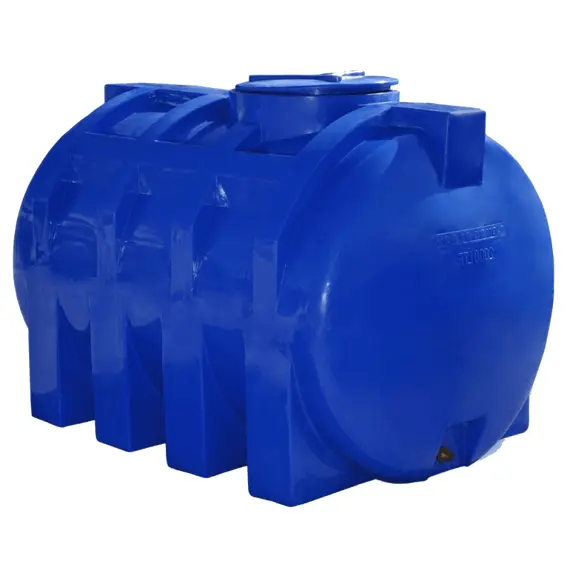 Емкость ГО 2000 синяя РЕ (185х120х128), фото 