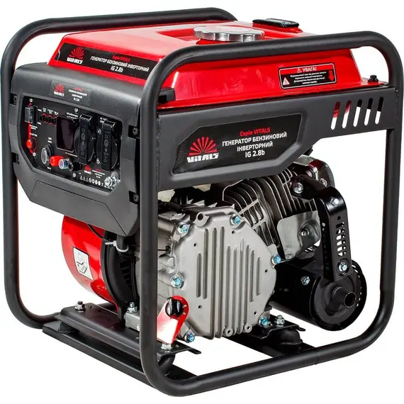 Генератор бензиновий інверторний Vitals IG 2.8b, однофазний (230 В), 3 кВт, image _ab__is.image_number.default