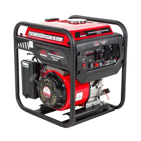 Генератор бензиновий інверторний Vitals IG 4.2b, однофазний (230 В), 4.5 кВт, image _ab__is.image_number.default