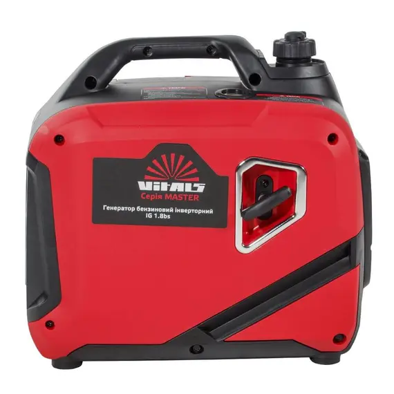 Генератор бензиновий інверторний Vitals Master IG 1.8bs, однофазний (230 В), 2 кВт, image _ab__is.image_number.default