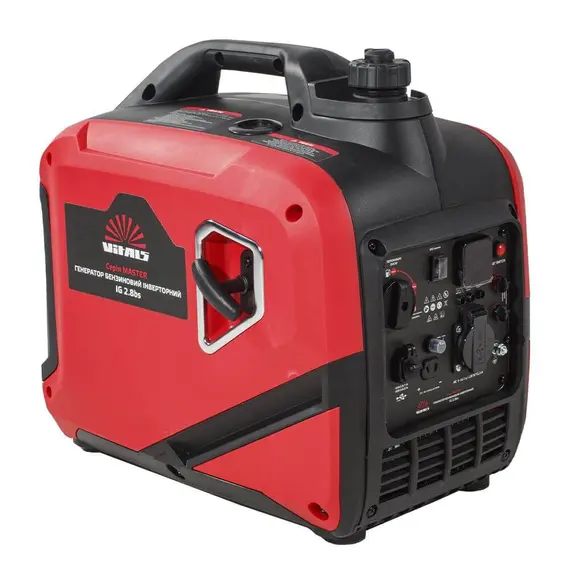 Генератор бензиновий інверторний Vitals Master IG 2.8bs, однофазний (230 В), 3 кВт, image _ab__is.image_number.default