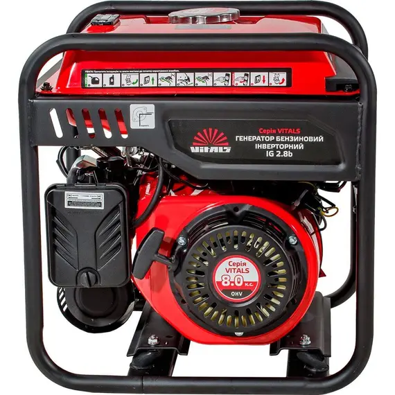 Генератор бензиновий інверторний Vitals IG 2.8b, однофазний (230 В), 3 кВт, image _ab__is.image_number.default