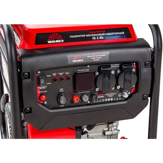Генератор бензиновий інверторний Vitals IG 2.8b, однофазний (230 В), 3 кВт, image _ab__is.image_number.default