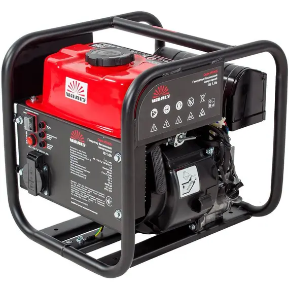 Генератор бензиновый инверторный Vitals IG 1.0b, однофазный (230 В), 1.2 кВт, фото 